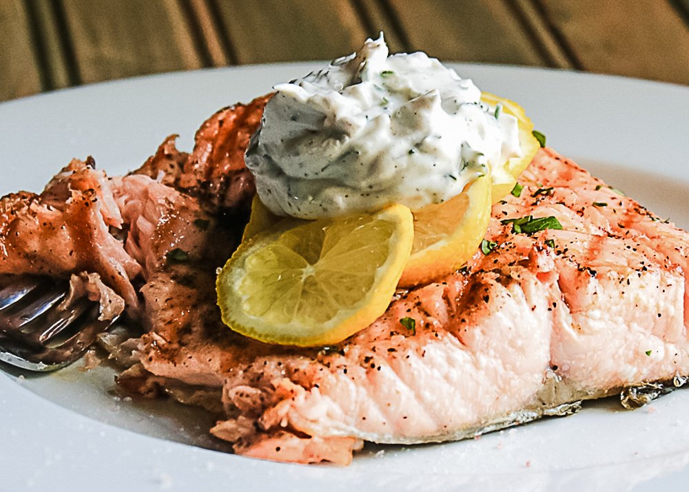 Grilled Atlantic Salmon